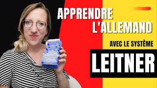 🇩🇪 Apprendre lallemand avec le système LEITNER de répétition espacée et les KARTEIKASTEN [upl. by Kendell]