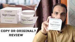 The Health Healer Night Cream Price amp Review [upl. by Reisfield]