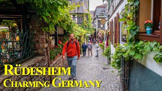 RÜDESHEIM Germany and Castles Middle Rhine Valley Travel Guide [upl. by Ahsiekrats]