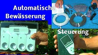 Automatische Bewässerung von Gardena einfach steuern wie geht das Hier im Film gezeigt [upl. by Gabriela800]