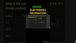 ASVAB ELECTRONICS INFORMATION [upl. by Creamer]