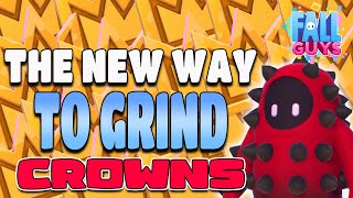 The New Way To GRIND CROWNS In Fall Guys [upl. by Makell]