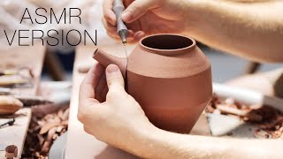 How to Make A Simple Stoneware Teapot — ASMR Version [upl. by Prady]