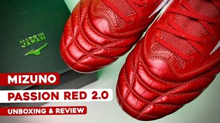 PURA CALIDAD  Mizuno PASSION Red 20 JAPAN  UNBOXING amp REVIEW  MORELIA NEO 3 BETA [upl. by Hofstetter]