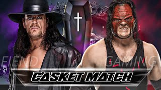 WWE 2K24  Kane VS The Undertaker  Casket Match  WWE Crown Jewel [upl. by Eerrehs]