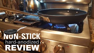 Calphalon and AllClad Hardanodized Nonstick Review [upl. by Torrie47]