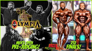 🚨2024 MR OLYMPIA LIVE 212 FINALS  MENS OPEN PREJUDGING  WATCHALONG [upl. by Elaynad]