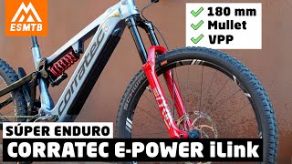 Corratec EPower ILink 180 esto es SÚPER ENDURO [upl. by Introk36]