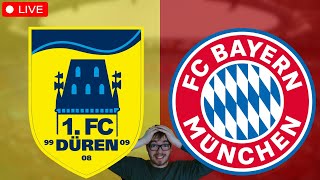 1 FC Düren  FC Bayern München  TESTSPIEL LIVE [upl. by Renata]