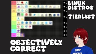 Objectively Correct  Linux Distro Tierlist [upl. by Derreg]