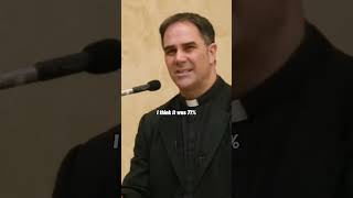 Father Donald Calloway quotSeventy percent of Catholics no longer believe in the Eucharistquot shorts [upl. by Annahs]