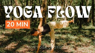 20 min Yoga flow intermédiaire haut du corps  Mon YOGA quotidien [upl. by Fawn]