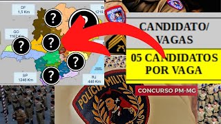 🚨 QUAIS AS REGIÕES  RPM MENOS CONCORRIDAS DO CONCURSO PMMG SOLDADO CFSD PMMG [upl. by Ormsby]