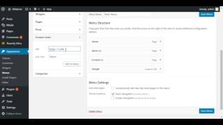 Wordpress Submenus with top menu not clickable [upl. by Arras]