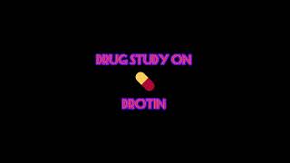 drug study on drotindrug book on drotindrotaverine assignmentdrug presentation on drotinpharma [upl. by Quickman]