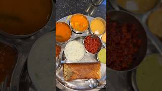 Veg buffet Bangalore shorts minivlogkannada foodvlog foodvloggers imaginedragons music song [upl. by Aerbma]