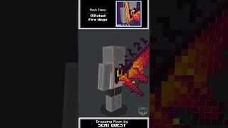 Glitched Fire Wings  Back Items  Minecraft Dressing Room  Scai Quest [upl. by Xyla610]