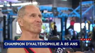 Champion dhaltérophilie à 85 ans reportage [upl. by Michaele]