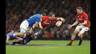 Short Highlights Wales v Italy  NatWest 6 Nations [upl. by Ecinehs]