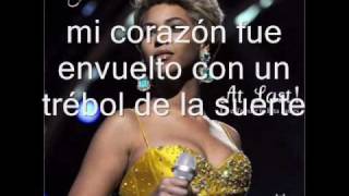 Beyoncé at last subtitulado en español spanish [upl. by Jezabel]