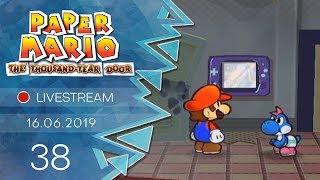 Paper Mario Die Legende vom Äonentor LivestreamBlind  38  Yoshirooooo [upl. by Aliuqehs]