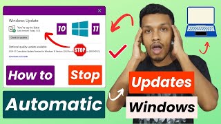 How to stop automatic updates windows  how to turn off windows automatic updates permanently [upl. by Nitneuq311]