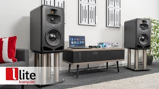 FarfieldMonitor ADAM Audio S5V – ProfiBeschallung im Wohnzimmer  erklärt [upl. by Benn]