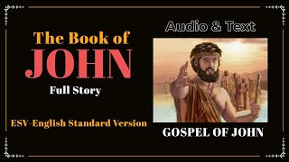 The Book of John ESV  Full Audio Bible with Text by Max McLean [upl. by Yras479]