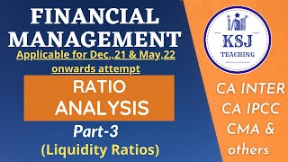 Lecture50CA IPCCIntermediate Financial Management Ratio AnalysisIII [upl. by Elleynod]