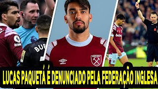 ️️⚽️NOTICIAS DO FUTEBOL 2605 LUCAS PAQUETÁ PODE SER PUNIDO POR SUSPEITA DE ESQUEMA DE APOSTAS [upl. by Nylzor]