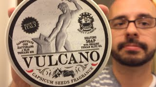 Abbate Y La Mantia Vulcano Shave Soap Review [upl. by Koss449]