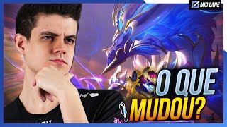 Primeira vez de AURELION SOL na quotNOVA TEMPORADAquot Mudou algo para o dragão 🐲 [upl. by Ecydnac]