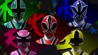 Power Rangers Super Megaforce Samurai Tribute but I added the theme song [upl. by Dollar]