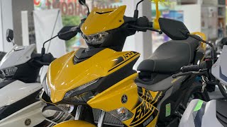 Yamaha Sniper 155 2024 V2 Yellow Grey  Exicter 155 2024  Y16ZR 155 2024  MX King 155 2024 Yellow [upl. by Secnarf367]