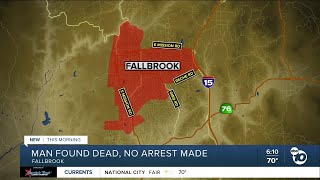 Mans death in Fallbrook under investigation [upl. by Daley]