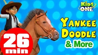 Yankee Doodle Went to Town amp More Nursery Rhymes from KidsOne [upl. by Nohtan317]