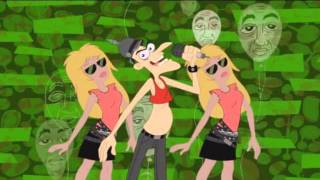 Phineas amp Ferb song  Back in Gimmelshtump French Version [upl. by Anaed649]