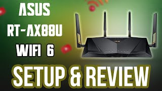 ASUS RTAX88U WiFi 6 Review  Everything You Need to Know About the ASUS AX88U [upl. by Ebba]