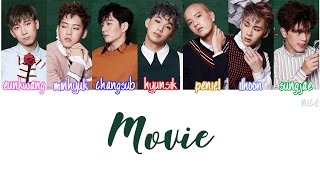 BTOB 비투비  MOVIE언젠가 Lyrics Color CodedENGROMHAN [upl. by Hanafee]