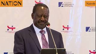 Raila urges government to expand Kazi mtaani programme [upl. by Herring103]