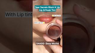 Seer Secrets Deep Mocha Lip and cheek tint lipandcheektint liptint rjproreviews lipstick makeup [upl. by Avot]