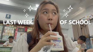 LAST WEEK OF SCHOOL VLOG🎓 [upl. by Akir]