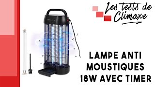 Test dune lampe antimoustiques JJKPSD IKI816CE de 18W [upl. by Lapointe]