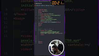 “Hechizando la Web Añadiendo Videos con HTML” 🎥✨ [upl. by Nodnrb]