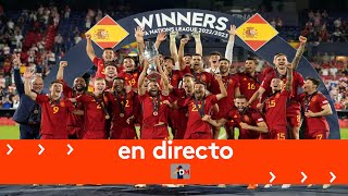 🔴DIRECTO  CELEBRACIÓN de la Selección ESPAÑOLA ganas la EUROCOPA  DIRECTO A MADRID 15072024 [upl. by Maurizia693]