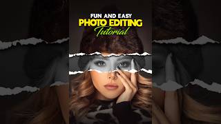 Fun and Easy Photo Editing Tutorial  Photoshop shorts Tutorial [upl. by Menzies213]