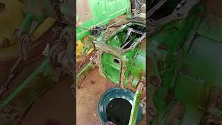 DC livar Problem JohnDeere Hy Drolic oil Change [upl. by Annayi]