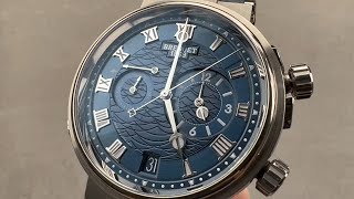 Breguet Marine Alarme Musicale 5547BBY25ZU Breguet Watch Review [upl. by Klute]