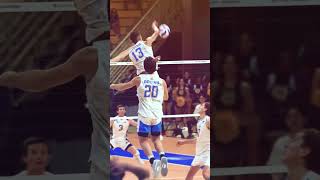 first line spike 🔥🔥 volleyball powerful spike 🔥 volleyball spiking shorts volley volleyball yt [upl. by Elrem]