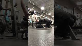 300 lbs bench press for the worlds slowest single [upl. by Maya230]